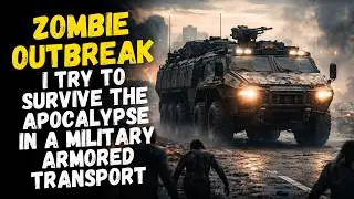 ZOMBIE OUTBREAK: I Try to Survive the Apocalypse in a Military Armored Transport - Creepypasta