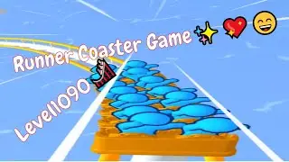 Runner Coaster Android Game💖🎢🎢. Part 108. All LEVELS 😀.#rollercoasterworld