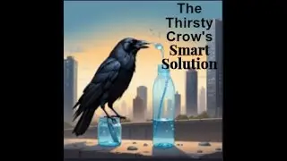 Thirsty Crow's Smart Solution | A Modern Twist on a Classic Tale