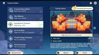 Incandescent Tempura - Unending Refinement | Coop Mode | Leisurely Pastime | Genshin Impact Event3.3
