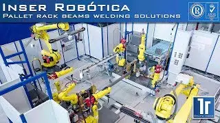 Pallet rack beams robotic welding solutions