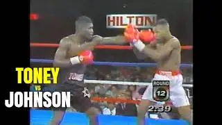 James Toney vs Reggie Johnson (1991) | Fight Highlights