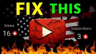 0 Views problem on new channel?|Stop Uploading Until You Fix the Problem!