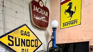 Automotive Memorabilia At The Legendary  Simeone  Museum@SimeoneMuseum