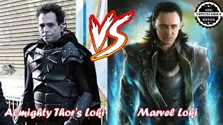 Marvel Loki VS Almighty Thor's Loki comparison Who is the best