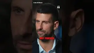 Djokovic on Roger and Rafa: &ldquo;We are not friends&rdquo; #djokovic #tennisplayer #sports #tennis