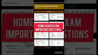 Up Home Guard gk most important Questions #motivation #upsc #exam #study  #ssc #cgl