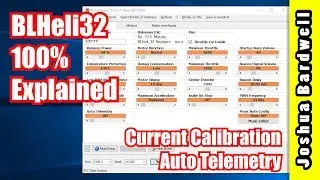 BLHeli32 100% Explained - Part 10 - Current Calibration, Auto Telemetry