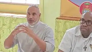 Press confrence with Bishop Kendrick Forbes