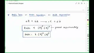 Rate of rxn, Rate law , order , molecularity | Chemical kinetic | Dr Deepak Classes ( DDC )