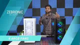 Zebronic Zeb Aero Budget Argb Gaming Cabinet Only | HorizonEnterprisess.com
