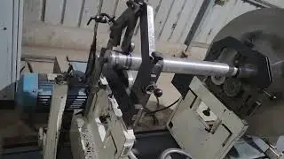 Rotary Drum Balancing Process on Schenck Balancing Machine#vibration#balancing#alignment#cnc#machine