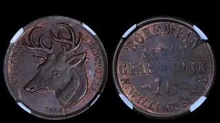 US United States Civil War Tokens Copper NGC Unboxing Grading Results MS BU UNC Color