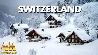 SNOW SWITZERLAND 4K | Experience the Best Swiss Winter with a Cinematic Music |4K Scenic Nature Film
