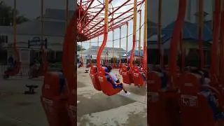Spinning Ride Goes TOO FAST Then COLLAPSES! #RideCollapse #SpinningRideFail