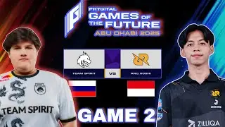 [GAME 2] RRQ HOSHI vs TEAM SPIRIT | GAMES OF THE FUTURE 2025 | RRQ vs TS