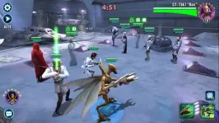SW GoH - Arena battle - Leia x B2