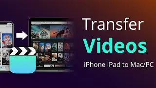 HOW TO Transfer Photo Videos from iPhone iPad to Computer (Win & Mac)