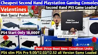 Cheapest Second Playstation Gaming Consoles | PS5 Game Loaded,PSP, PS3,PS4 Slim PS4 Pro Game Loaded 