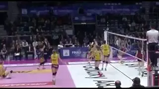 #SpecialVolley - Valentina Diouf attacca controtempo
