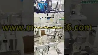 Tray Former white cardboard folding machine high speed tray erector machine#machine