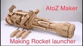 Unveiling the Secrets: Crafting a Cardboard Rocket Launcher 🚀 #howto #DIY