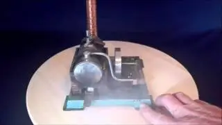 Early Jensen 60 Steam Engine - Initial Test