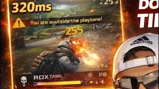 320ms Lag Gameplay | RDX Tamil Headshots & Epic Fights 🔥