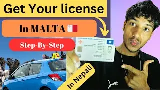 How to get driving license in Malta,Step-by-Step[2025]||Namaraj@info