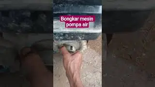 bongkar mesin pompa air GX 160