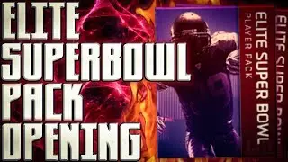 ELITE SUPERBOWL PACK OPENING! AMAZING PROMO! MADDEN MOBILE SUPERBOWL ELITES! NFL!