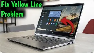 Chrome OS | How To Remove Yellow Line Problem on Chromebook laptop