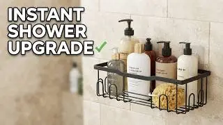 Get a Cleaner and More Organized Bathroom with This Byroras 5 Pack Shower Caddy