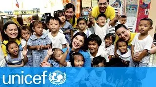 Anne Curtis and Cebu Pacific visit Bobon, Northern Samar