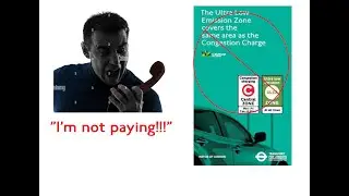 New Routemaster Fan refuses to pay the ULEZ Congestion Charge and gets grounded.