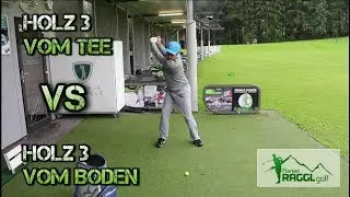 HOLZ 3 VOM BODEN vs HOLZ 3 VOM TEE - GOLFTECHNIK