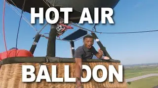 My epic Hot Air Balloon ride (Incredible) | Bucket list ✔️