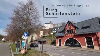 Sehenswert im Erzgebirge: Burg Scharfenstein im März 2024 Scharfenstein Castle Ore Mountains