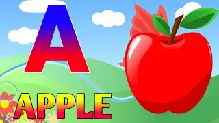 PHONICS SONG 2 WITH TWO WORDS IN 3D - A FOR AIRPLANE - ABC ALPHABET SONGS & SOUNDS 475
