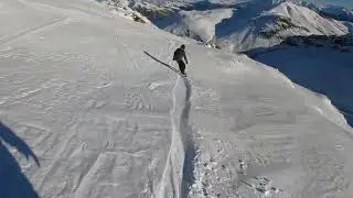 Snowboarding Les Sybelles 12-2022