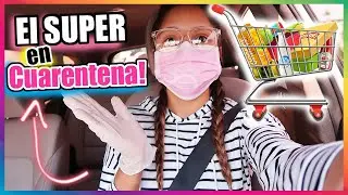 DE COMPRAS EN EL SUPERMERCADO EN CUARENTENA♡│Mirianny