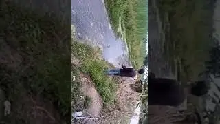 Budak  kecik mancing  dapat ikan haruan SaizZ besar - tepi Kubur masjid Taqwa  - Casting