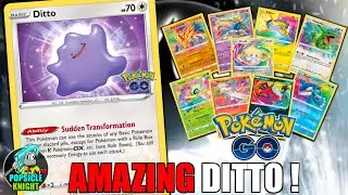 DITTO : All AMAZING RARE in ONE DECK !!! (Pokemon GO TCG set) PTCGO Gameplay