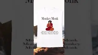 Monkey Monk Shirt #shorts