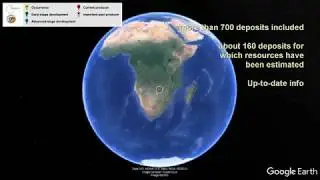 Database of WorldWide Lithium Mineral Occurrences in a Hard Rock Environment