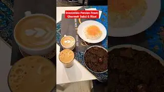 The Most Delicious Persian Ghormeh Sabzi & Rice!