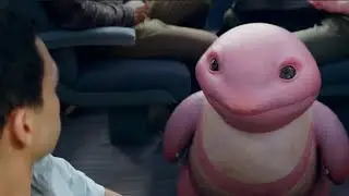 Tim meets Lickitung | Pok&eacute;mon: Detective Pikachu