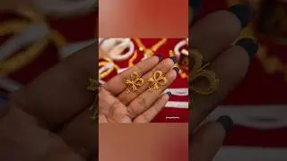 Daily wear gold earrings designs new model 2025☺️#gold #earrings #shorts #viralshorts #trending