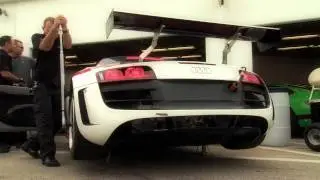 Audi R8 GRAND-AM debut at Rolex 24 at Daytona