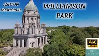 Ashton Memorial - Williamson Park / Lancaster  4K Drone Cinematic Footage